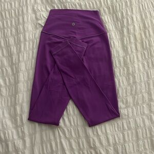 Worn Twice Size 0 Purple Lululemon Leggings